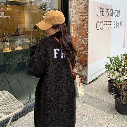 🔥✨Christmas sale 50%OFF🎅🎁[Best Gift For Her] Women's Faux Lambswool Warm Coat spiyle