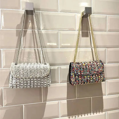 🎅🎄Christmas Early Sale 45% OFF🎄Women's Luxury Colorful Rhinestone Bag spiyle