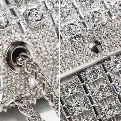 🎅🎄Christmas Early Sale 45% OFF🎄Women's Luxury Colorful Rhinestone Bag spiyle
