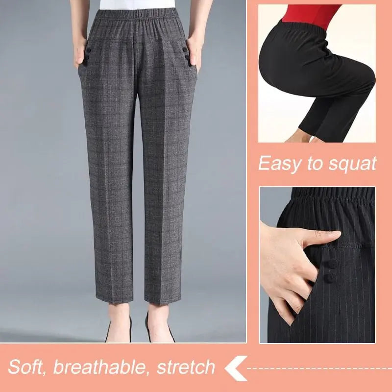 🔥Christmas early promotion 50%OFF🔥Women’s Stylish Plush Straight-leg Pants spiyle