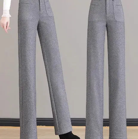 🔥✨[Gift For Her] Women's High Waisted Thermal Straight Leg Pants spiyle