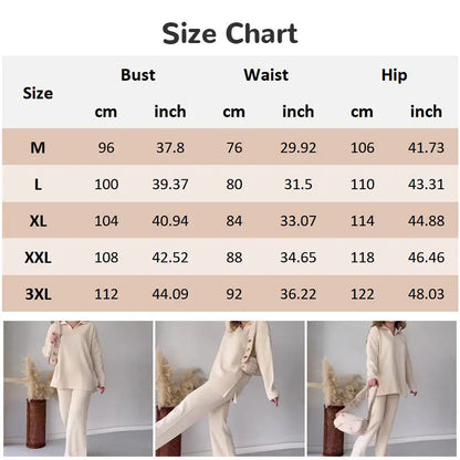 🎉New product launch💐-- V-neck casual slit knitted two-piece set spiyle