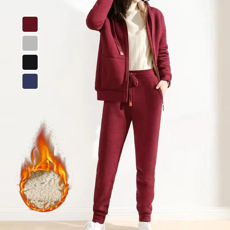 🔥✨Christmas Sale 50% OFF🔥✨[Best Gift For Her] Women's Winter Sports & Leisure Warm Suit spiyle