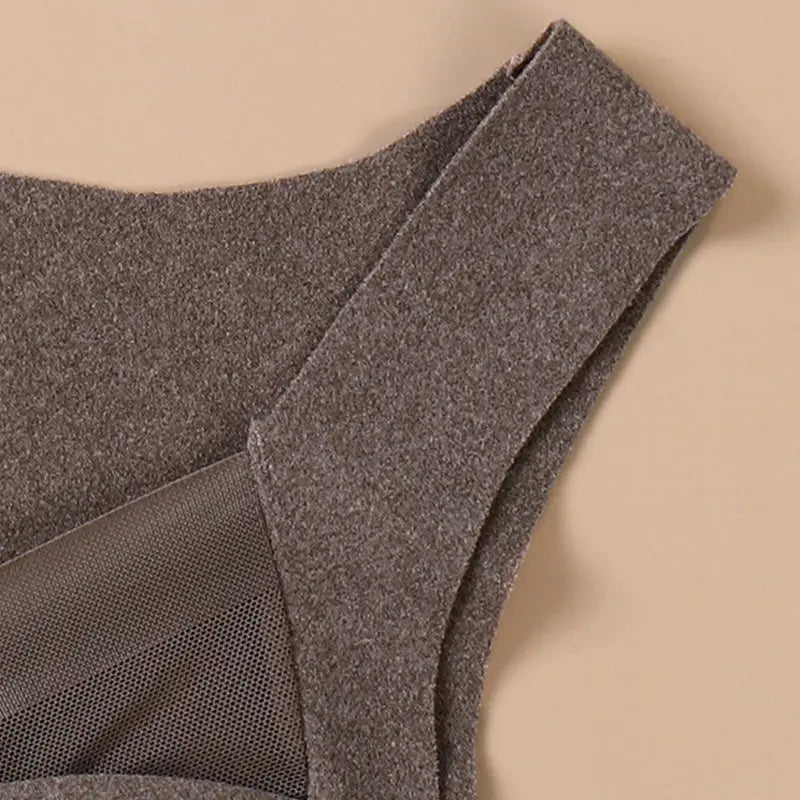 🔥✨[Best Gift for Her] 3D One-Piece Thermal Undershirt with Built-in Bra spiyle