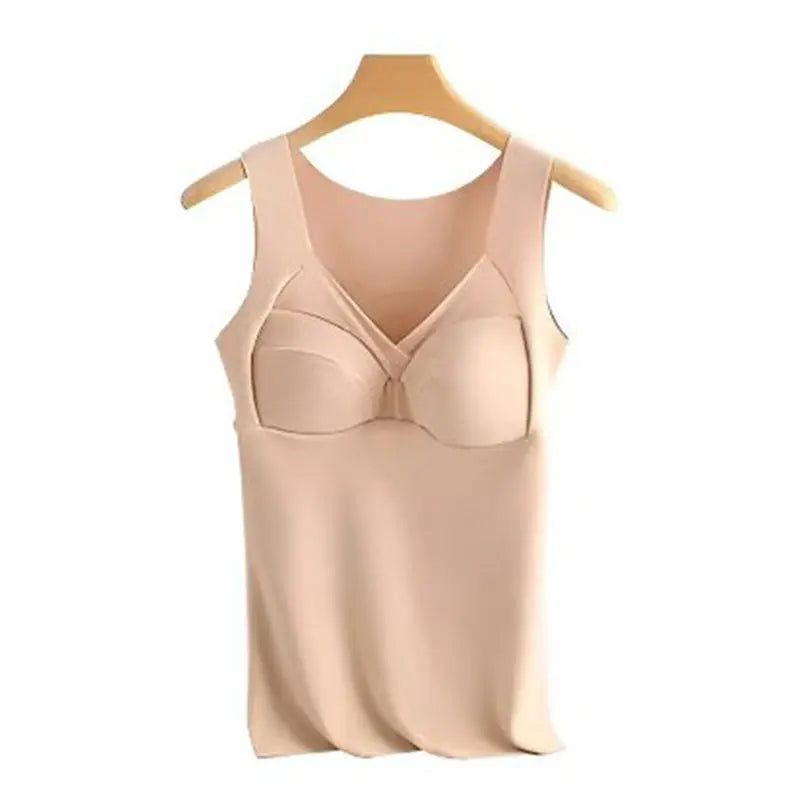 🔥✨[Best Gift for Her] 3D One-Piece Thermal Undershirt with Built-in Bra spiyle