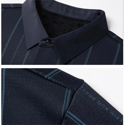 Men's Winter Padded Stretch Wrinkle-Free  Shirt（50% OFF） spiyle