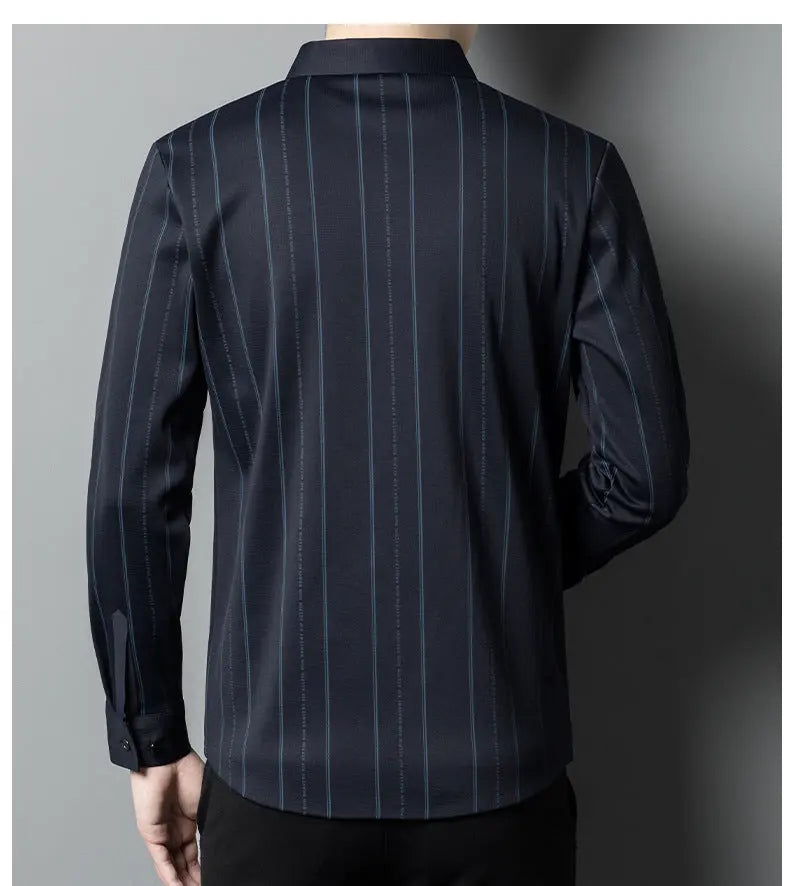 Men's Winter Padded Stretch Wrinkle-Free  Shirt（50% OFF） spiyle