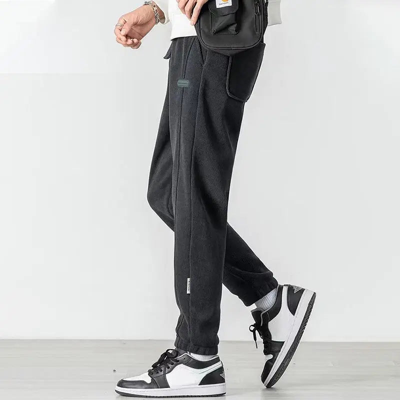 Men's Fashionable Versatile Cuffed Sweatpants spiyle