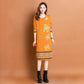 Women’s Knitted Long Dress with Scarf spiyle