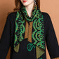 Women’s Knitted Long Dress with Scarf spiyle