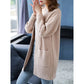 Women's Simple Knitted Long Cardigan spiyle