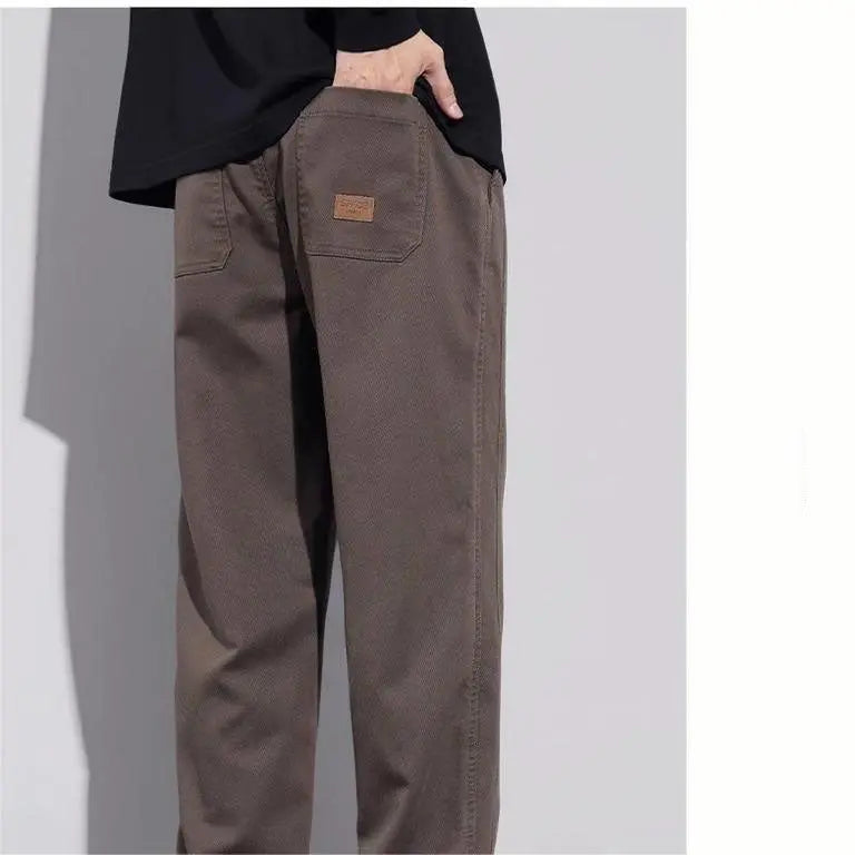 🎉New Product Launch💐–Men's Fashion Drawstring Loose Straight Leg Pants（53% OFF🔥） spiyle