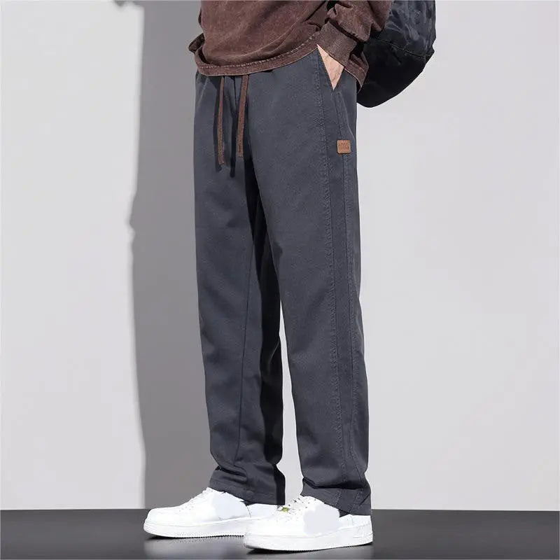 🎉New Product Launch💐–Men's Fashion Drawstring Loose Straight Leg Pants（53% OFF🔥） spiyle