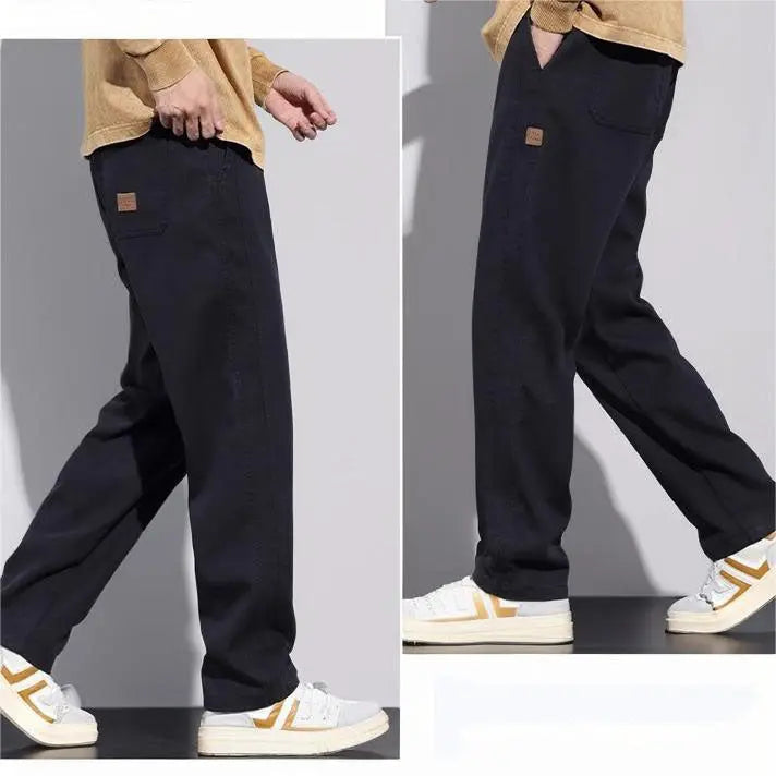 🎉New Product Launch💐–Men's Fashion Drawstring Loose Straight Leg Pants（53% OFF🔥） spiyle