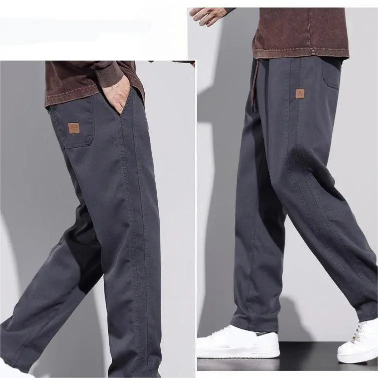 🎉New Product Launch💐–Men's Fashion Drawstring Loose Straight Leg Pants（53% OFF🔥） spiyle