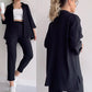 Fashion Casual Summer Shirt & Pants 2-piece Set for Women spiyle